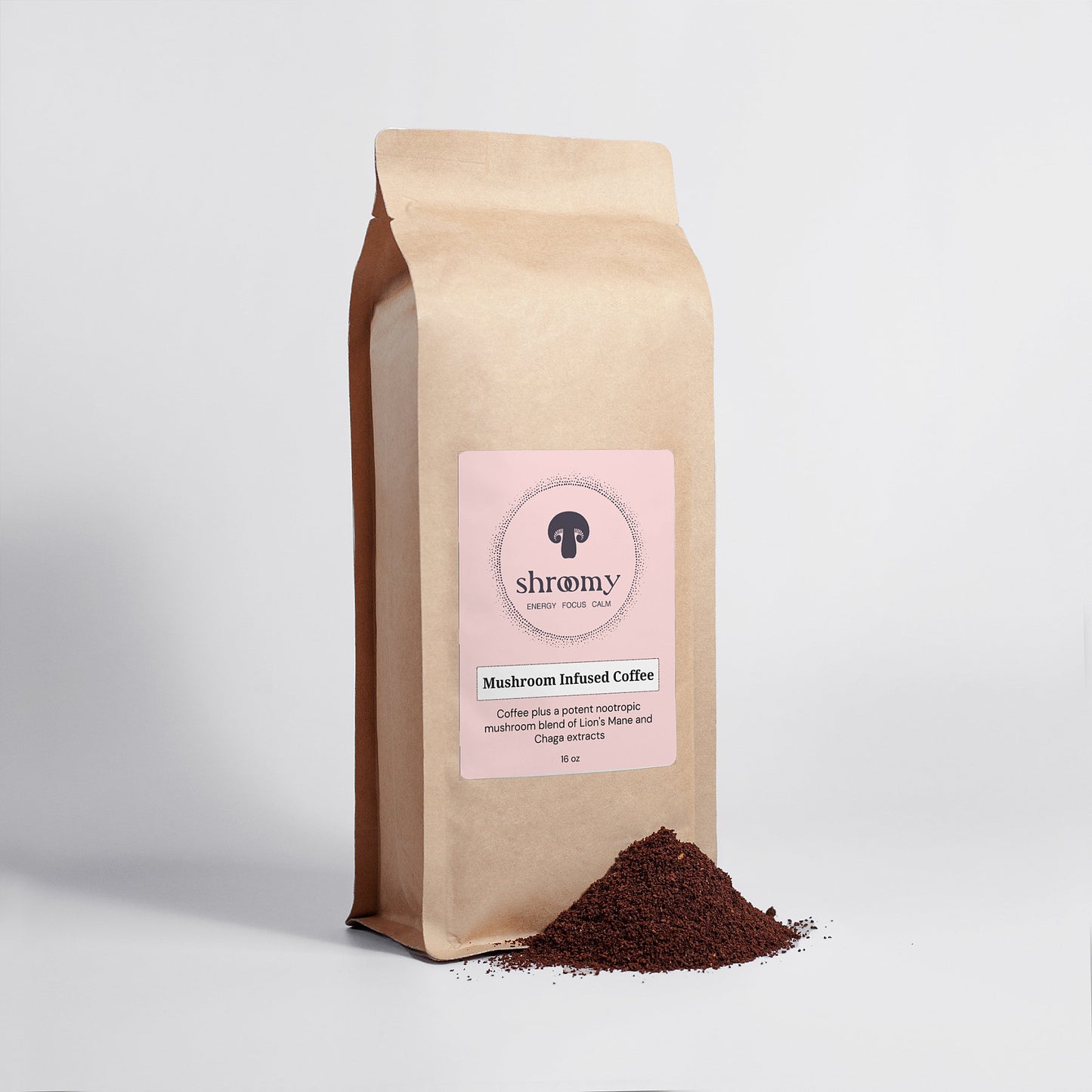 Mushroom Infused Coffee - 16oz