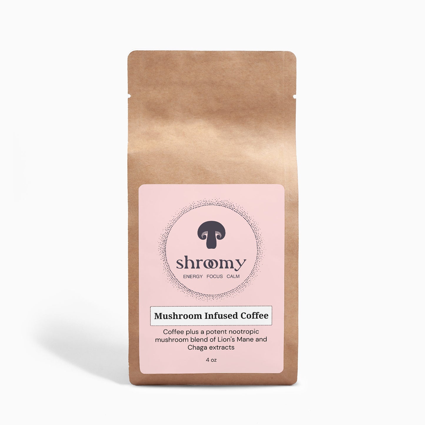 Mushroom Infused Coffee - 4oz