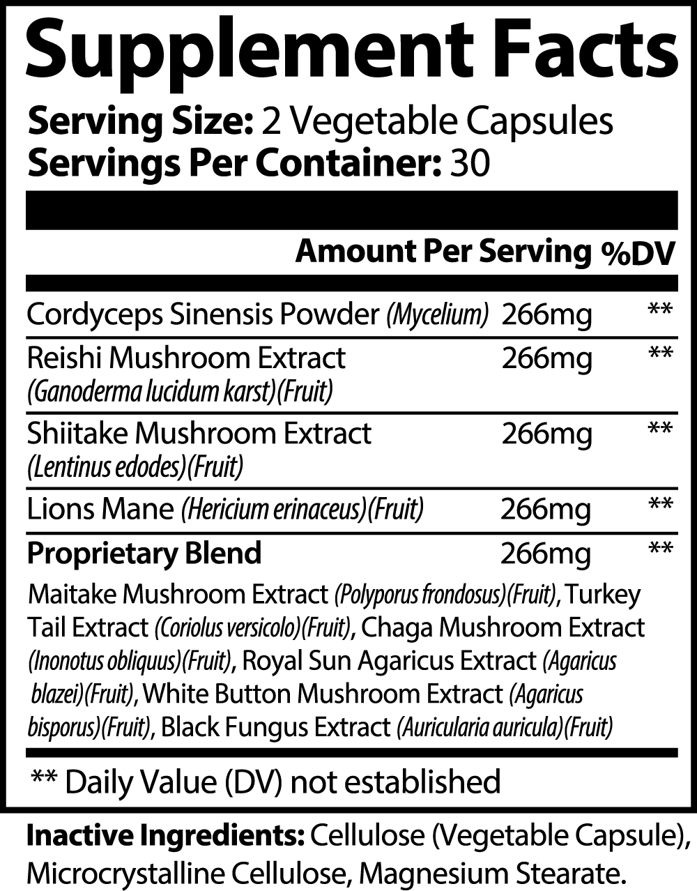 10x Mushroom Complex